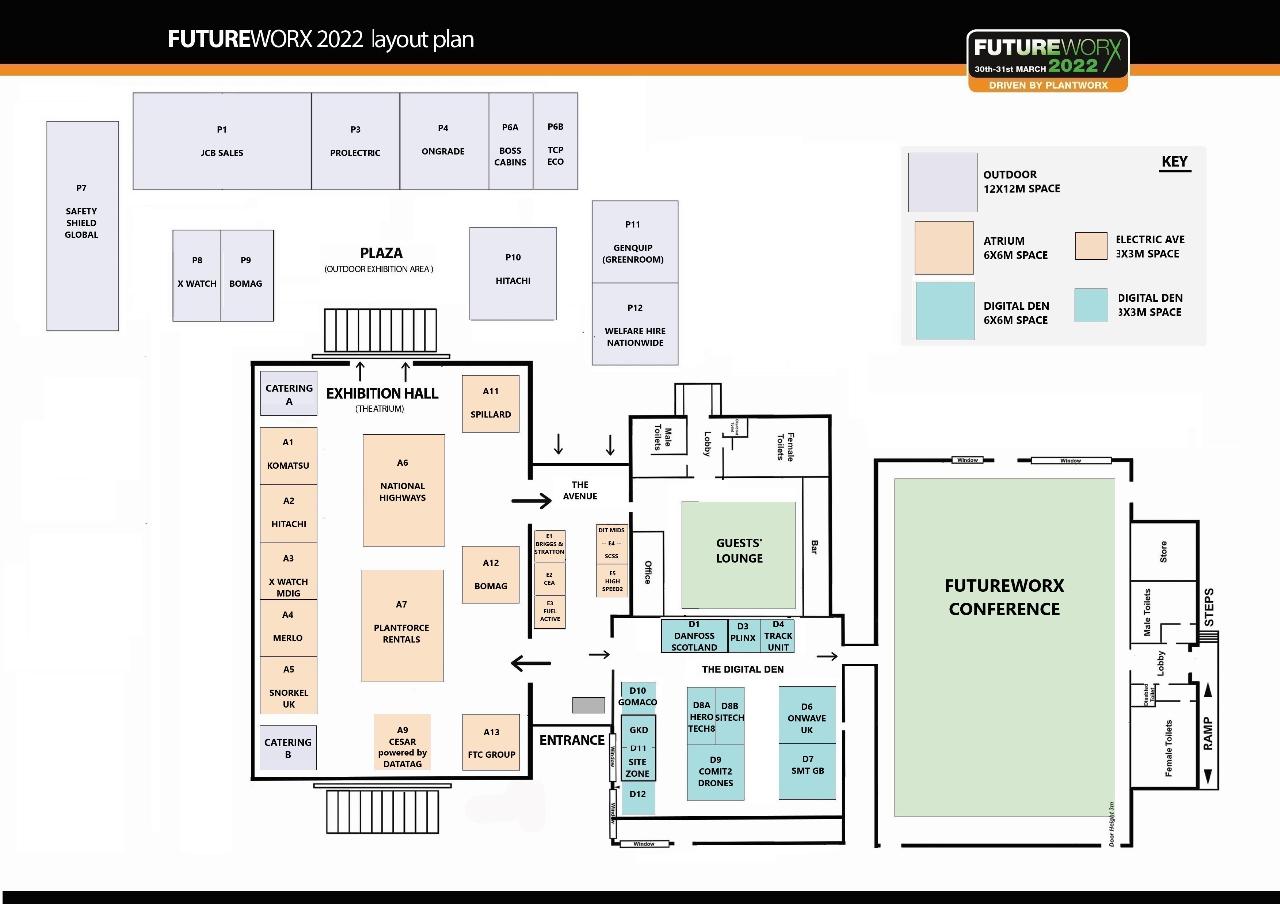 Futureworx 2022 Floor Plans 2022