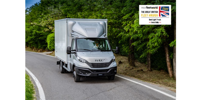 IVECO Daily crowned Van Fleet World’s Light Truck of the Year for the third time