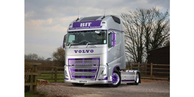 New Volvo FH Globetrotter XL goes live at Bath International Transport