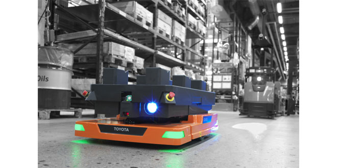 Autopilot CDI120 Newest Toyota AGV is an automated horizontal carrier