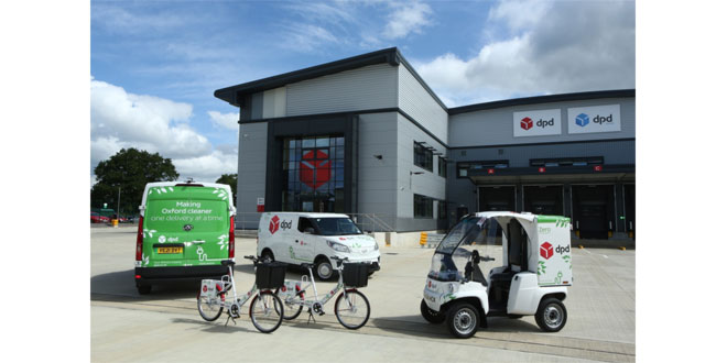 DPD confirms all-electric delivery status for 10 towns and cities