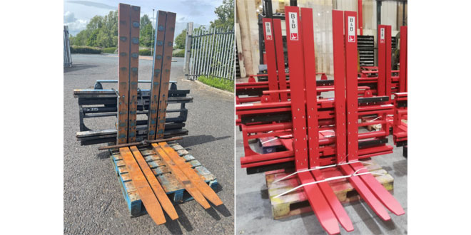 Recognising the value of reconditioned forklift attachments from B&B Attachments