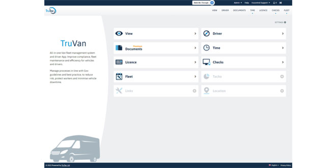 TruTac introduce TruVan – the new compliance tool for Van and LCV operators