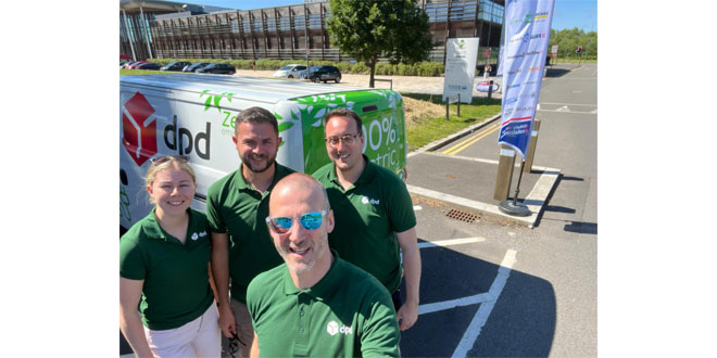 DPD hail electric van fleet after completing the Great British EV Rally