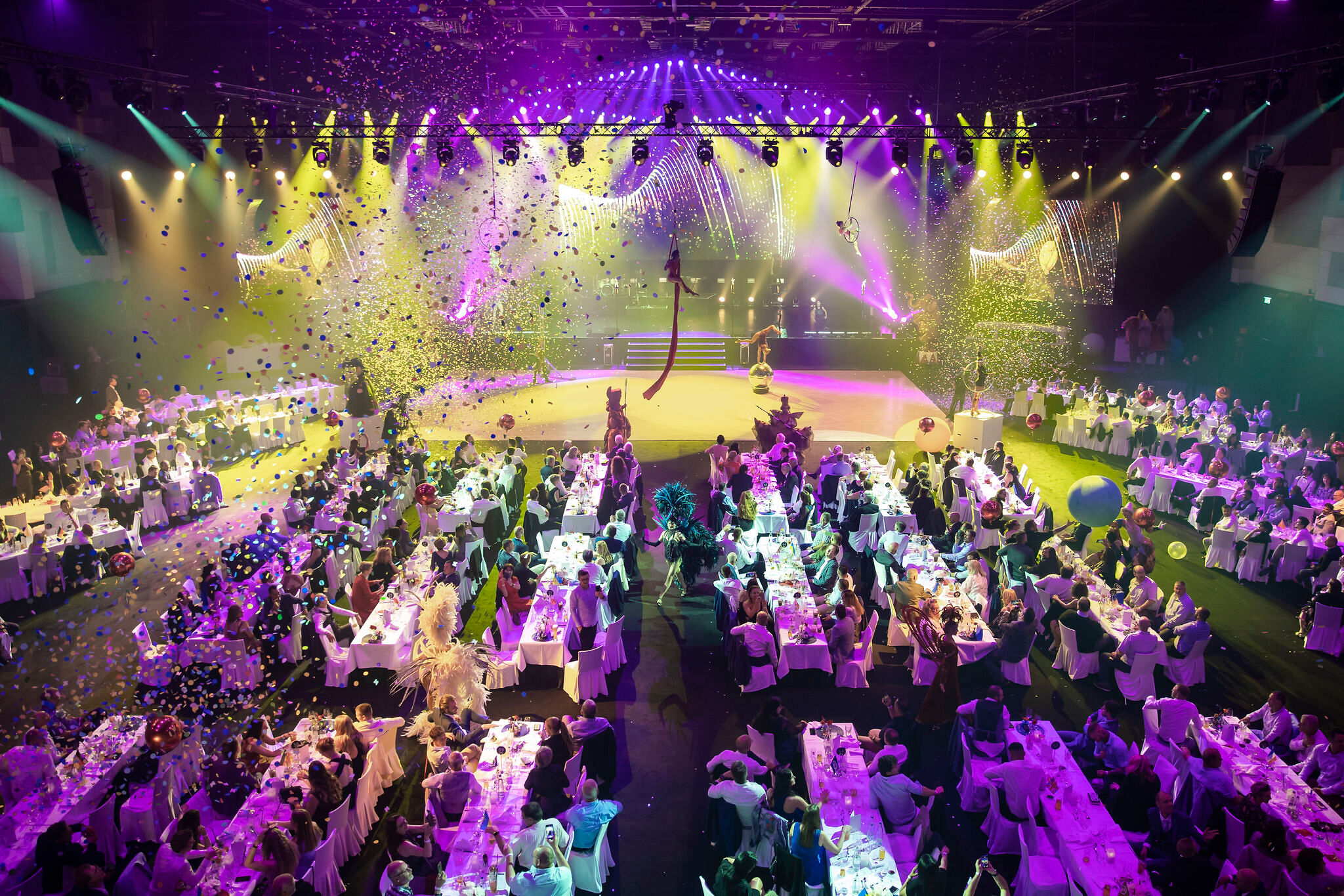 The group-wide 75th anniversary celebration event at Europa-Park in Germany