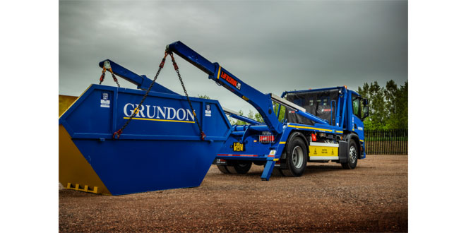 Waste management company Grundon Waste Management hooked on Hiab