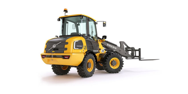 The upgraded Volvo L25 Electric wheel loader now with even greater uptime and flexibility