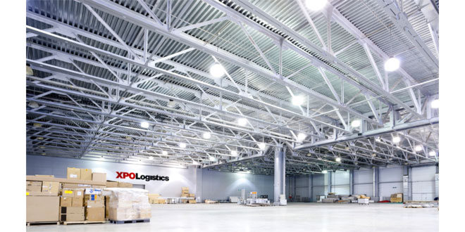 XPO Logistics announces milestones in UK energy efficiency with LED lighting systems