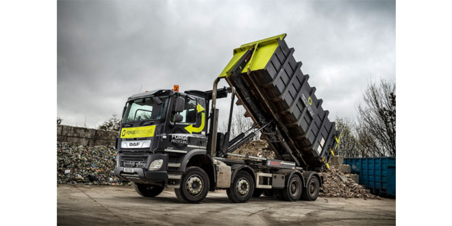 Hiab forges strong relationship with waste management and recycling company, Forge Recycling