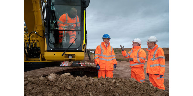 Chancellor Jeremy Hunt visits HS2 Interchange Station site as project continues to build momentum