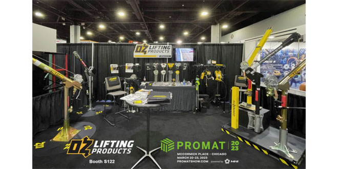 OZ Lifting unveils ProMat Showcase