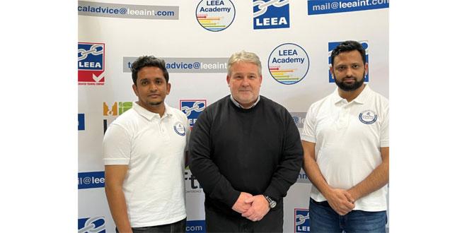 Standard Arabia Inspection visits LEEA’s HQ in Huntingdon