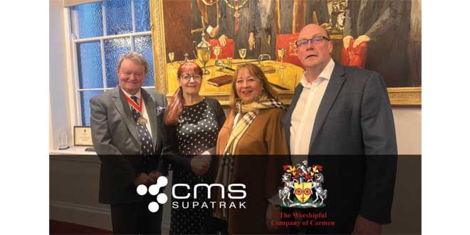CMS SupaTrak has joined the Worshipful Company of Carmen