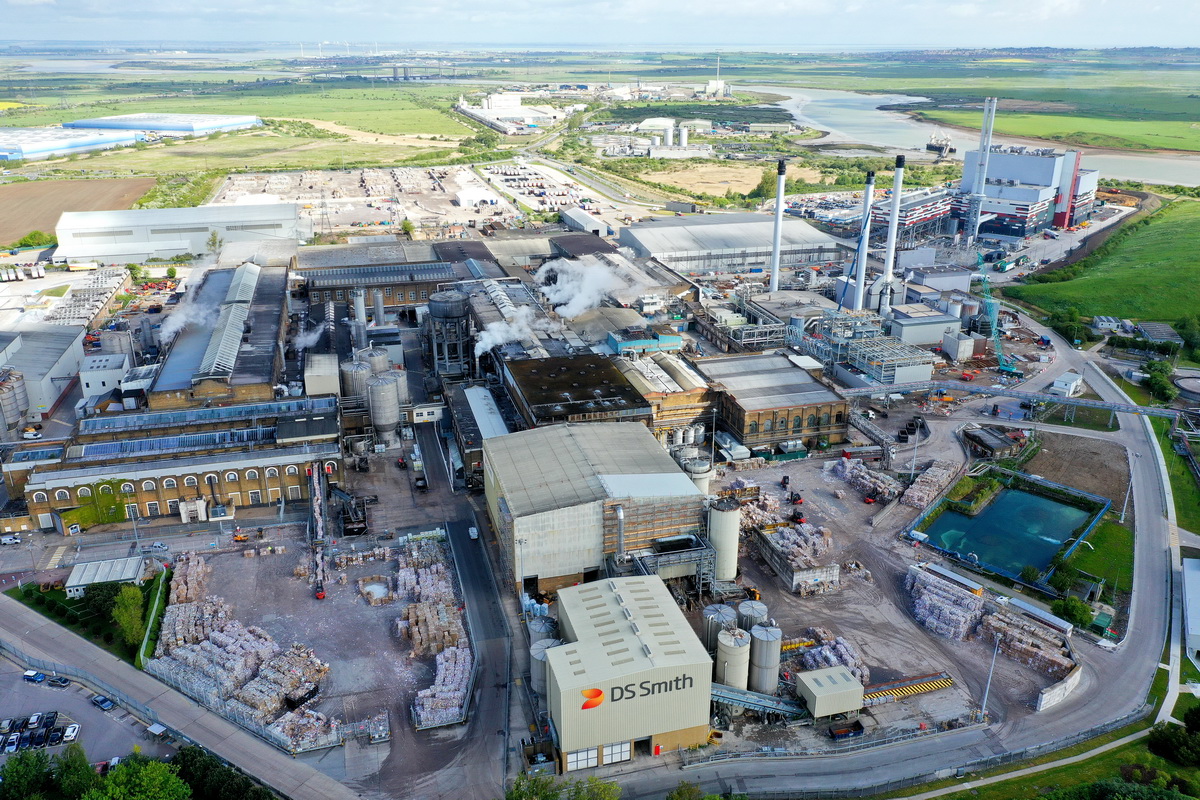 DS Smith boosts efficiency at Kemsley paper mill