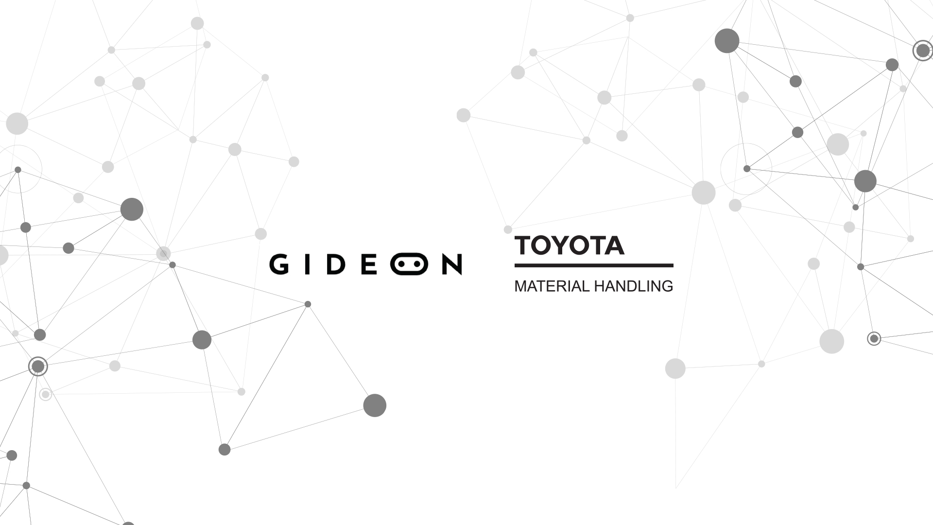 Toyota Material Handling Europe and Gideon enter strategic cooperation agreement