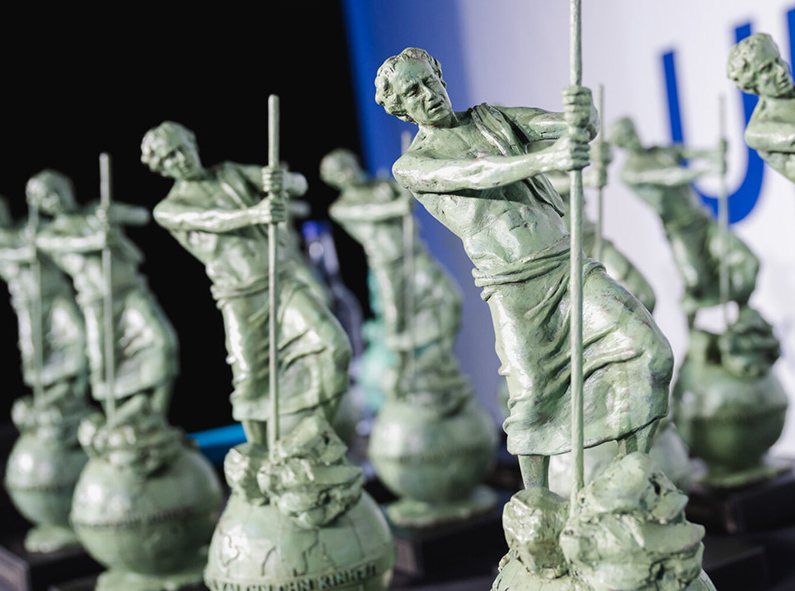 Entrants compete to win a coveted Archie statuette, named after Archimedes – the father of engineering