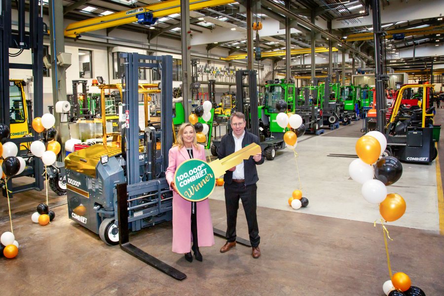 To celebrate the achievement, Combilift launched its largest-ever global competition