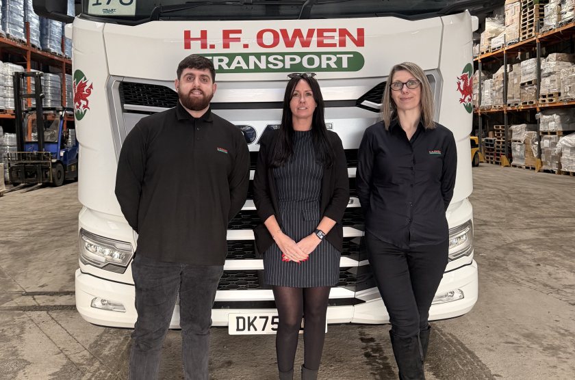 Bangor-based H.F. Owen Transport and Storage Ltd said it exceeded its growth targets by a wide margin