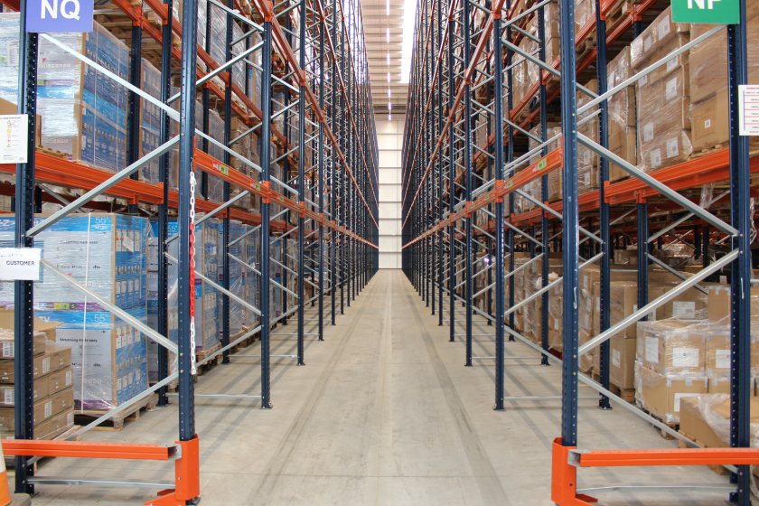 The Hams Hall project has increased total warehouse capacity to around 27,000 pallets