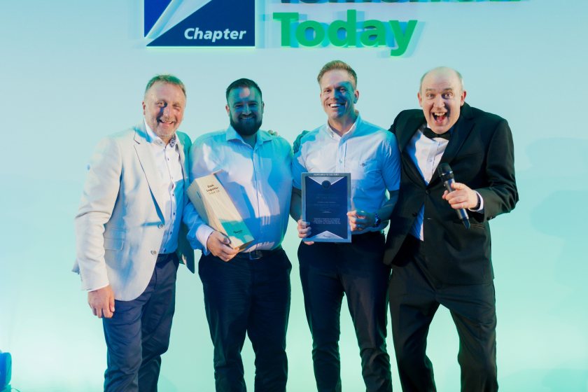 Dash Logistix received the Palletways UK Newcomer of the Year Award after joining the freight network in February