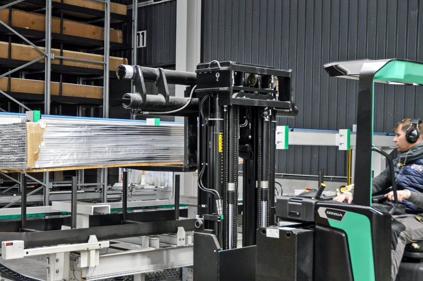 Automated storage doubles factory warehousing capacity