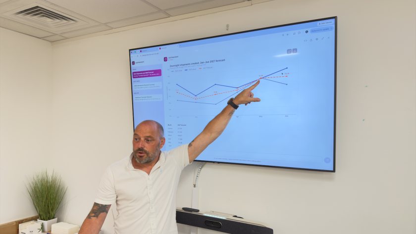 Despatchlab users will be able to ask questions about stock, orders and delivery performance in plain English